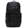 Fabric Backpack Unisex Black Casual