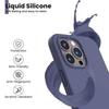Coque de protection - BOOLING - pour iPhone 16 Pro - Silicone Souple - Bleu Nuit - Effet Mat