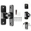 Barn Door Lock Latch Room Door, Hardware, Heavy Duty Bolt Locks for Home Security Office