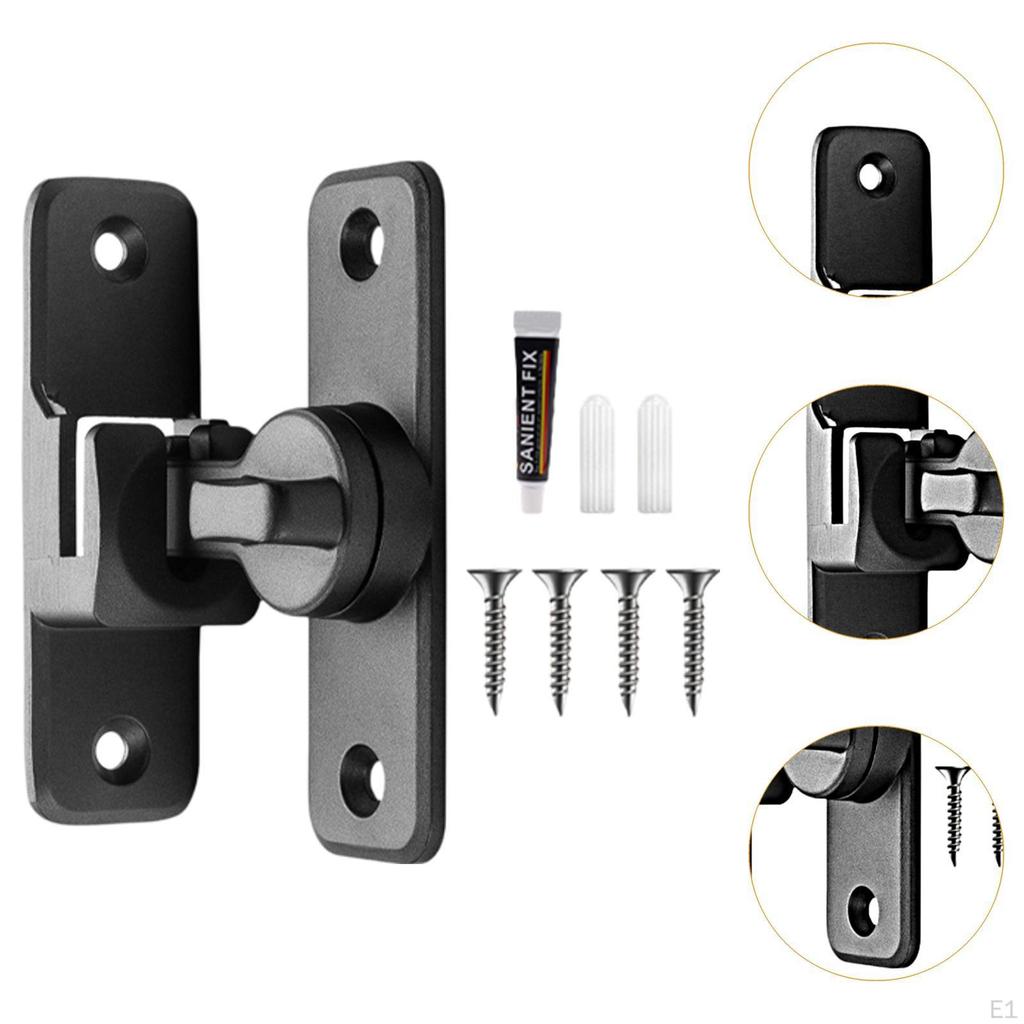Barn Door Lock Latch Room Door, Hardware, Heavy Duty Bolt Locks for Home Security Office