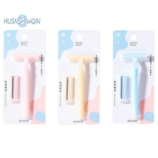 

Женская бритва — эффективное двухслойное лезвие, удобный и быстрый инструмент для удаления волос на ногах и подмышках, аксессуары в комплекте Mix Color