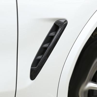 For BMW X3 X4 G01 G02 - Car Side Fender Car Side Vent Air Flow Fender Intake Sticker Shark Gills Side Vent Cover Trim