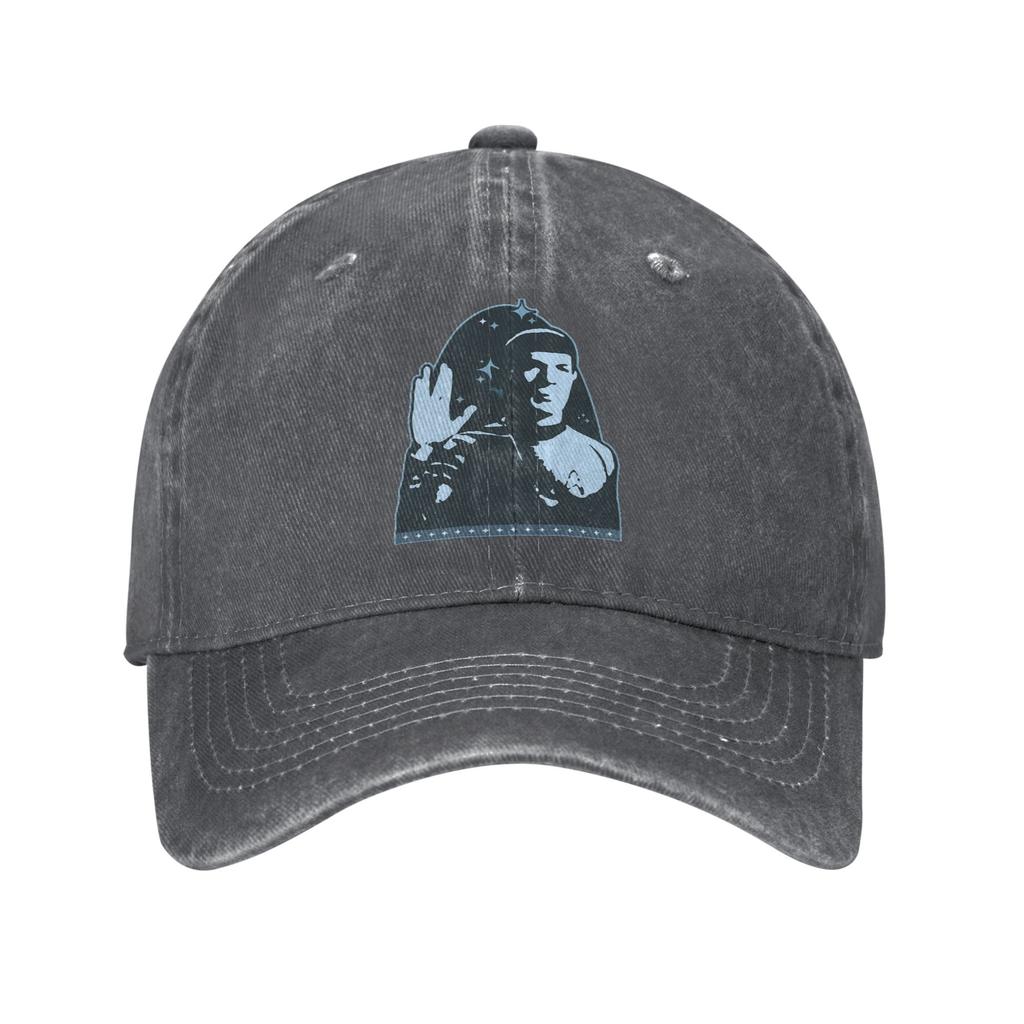 Stars Treks Mr Spock Live Long and Prosper Baseball Cap Vintage Distressed Washed Snapback Hat for Unisex Women Outdoor Caps Hat