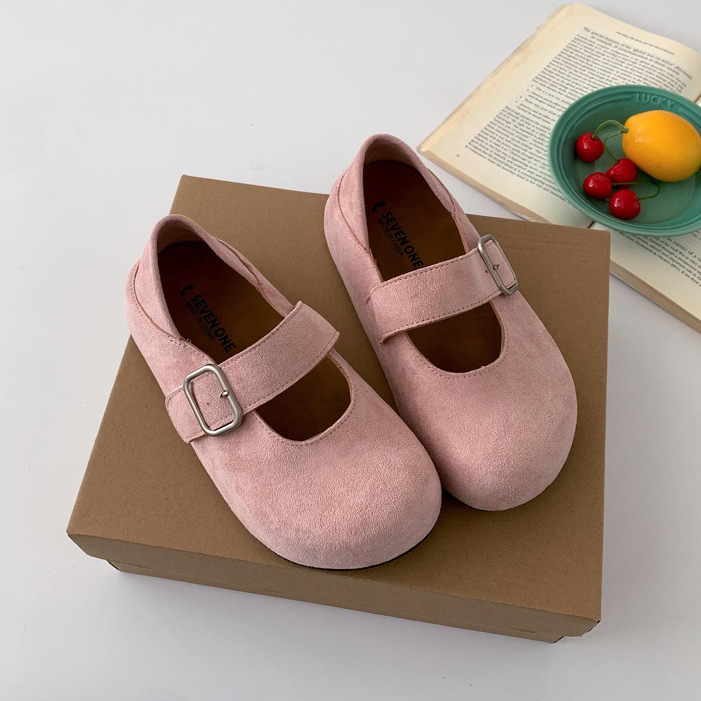 

Popular French retro platform Mary Jane single shoes women s summer 2025 new yellow height increase versatile two wear Birkenstocks 35 розовый