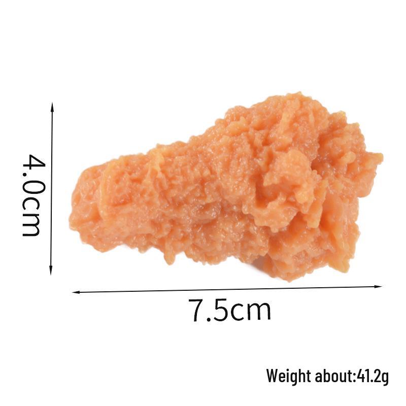 KFC Fried Chicken Leg and Wing Toy Keychain Pendant Ornaments