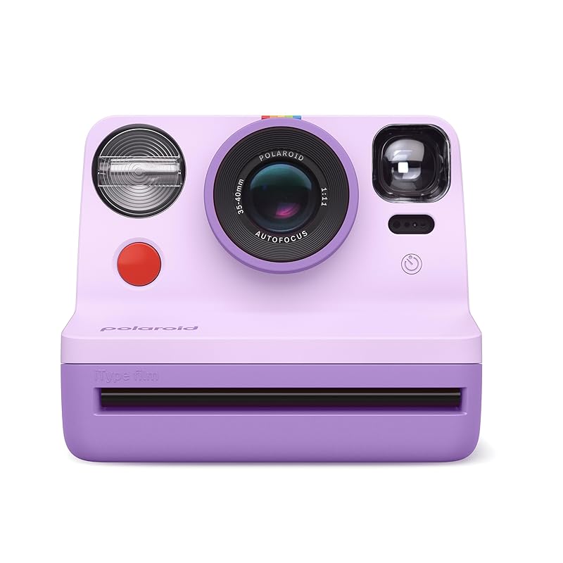 

Polaroid Now 2nd generation I type instant film camera - purple (9149)