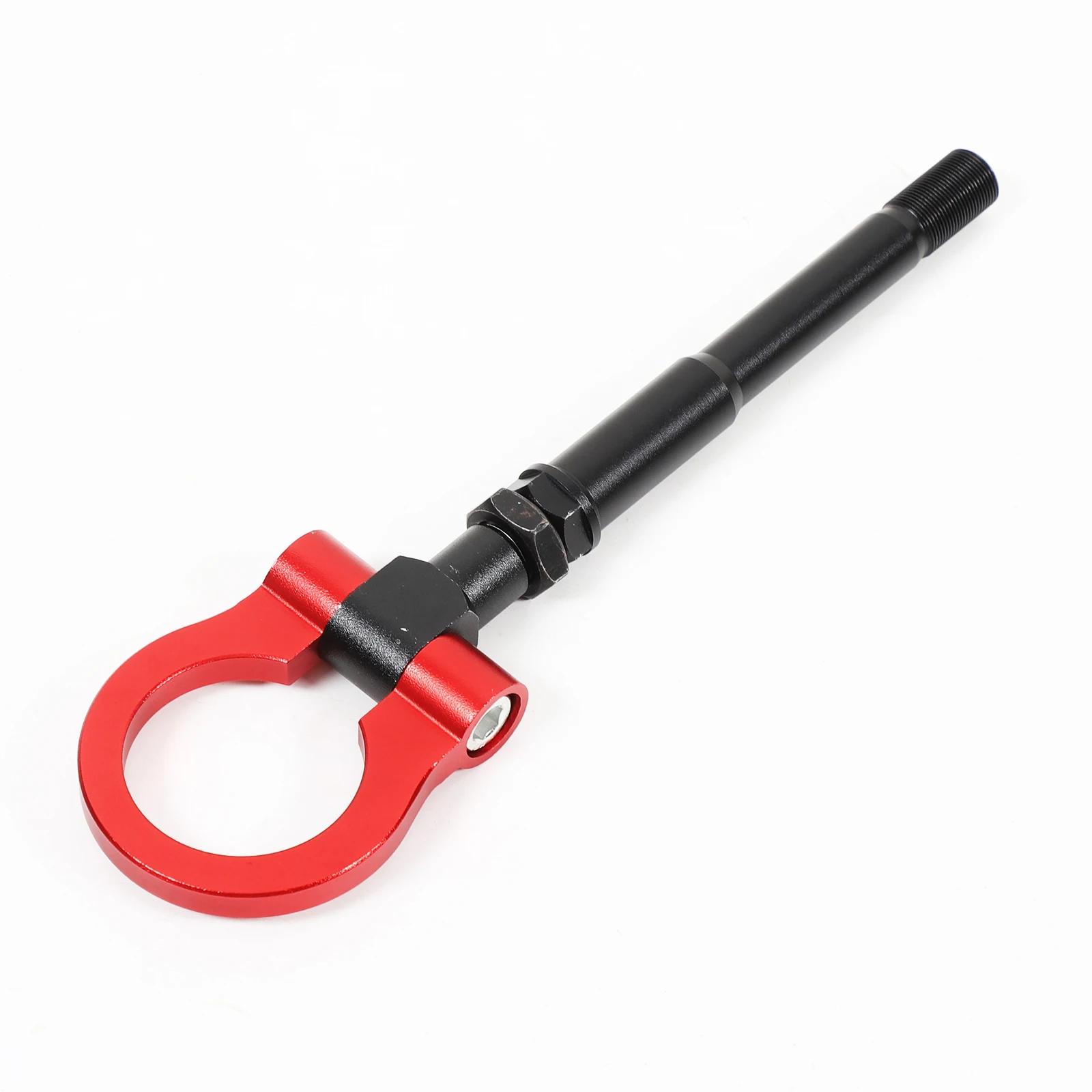 

For Subaru WRX Crosstrek 2026-2026 Aluminum Alloy Red Car Forward Trailer Hook Tow Ring Bumper Tow Hook Trim Car Accessories красный