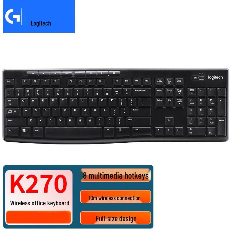 Logitech K270 Series Wireless Keyboards & Combos
