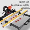45-Degree Track Tile Chamfering Machine: High-Precision, Multi-Functional, Portable Edge Grinder with Thickened Desktop Stand