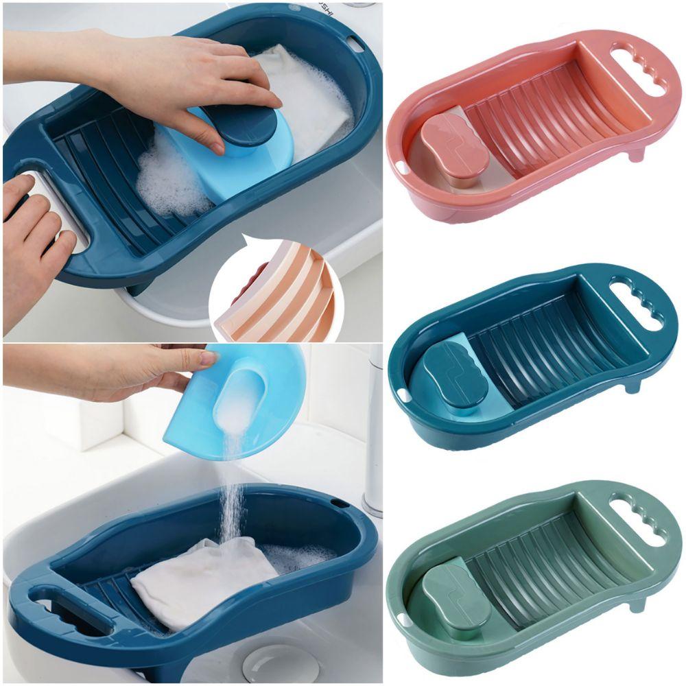 Multicolor Underwear Washboard Thicken Material Plastic Socks Washboard Cleaning Accessory Cleaning Tool Laundry Tool