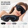 Zero Pressure 3D Contoured Eye Mask Breathable Eye Shade Blindfold Sleeping Eye Mask Men Women