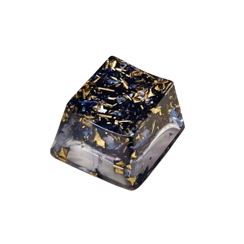 OEM Height Resin Keycap Featuring Color Foil Backlight for Mechanical Keyboards for Gamers and Collectors