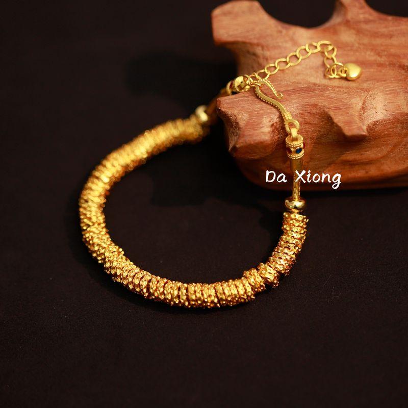 

Universal Snake Bone Winding Bracelet DIY Handmade Self-Matching Pendant Beads Female Fancy Ornament High Version Niche Style Universal snake bone coiled bracelet