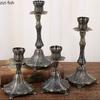 Retro Zinc Alloy Candle Holder Multi Head Candle Rack Wedding Decoration Candlestick Holder Candlelight Dinner Candles Stand