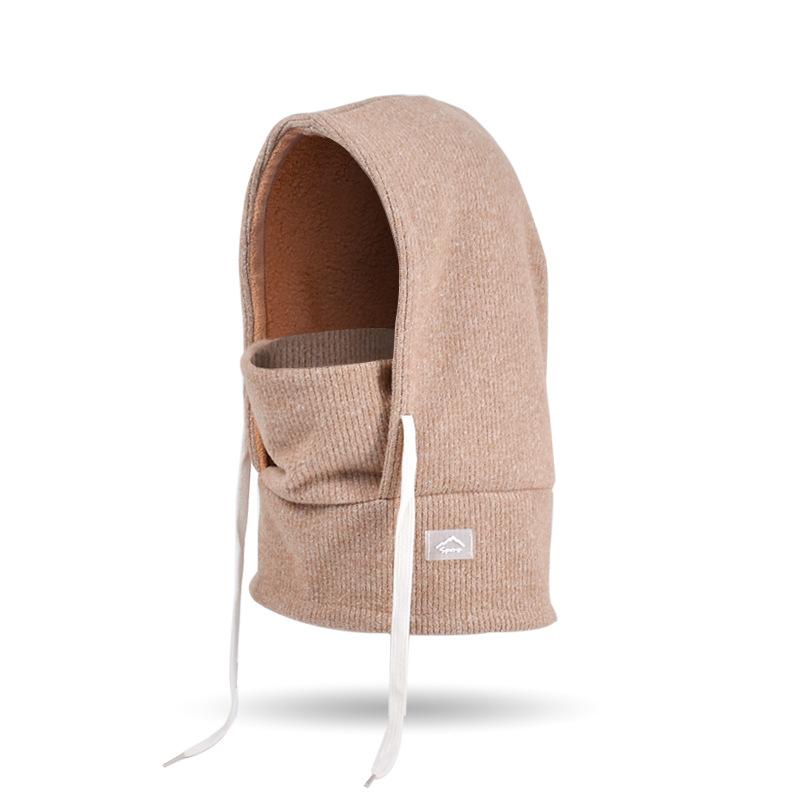 Children's hats, masks, scarves, integrated hats, winter boys' warm and cold-proof fleece ear protectors, pullovers.