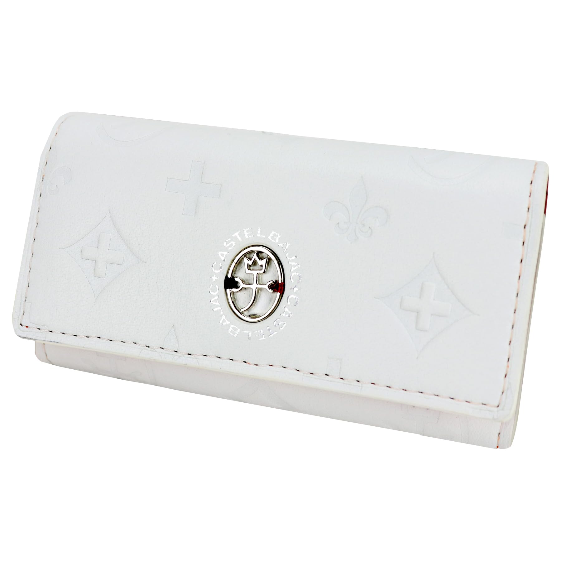 

Marcel Key Case Leather Cowhide [Castelbajac] (White/WH)