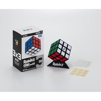 Megahouse Rubik's Cube 3x3 Version 3.0 with Gold and Silver Stickers for Ages 8 and Up