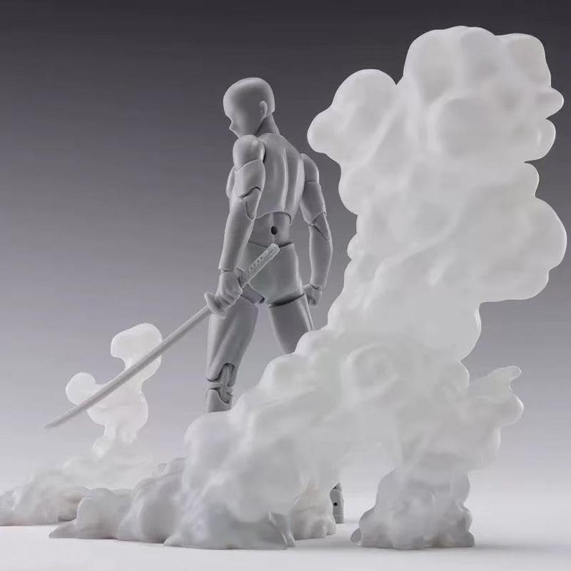 Anime Figure White Scene Special Effects White Ver.  Accessories For Compatible With Movable Dolls Toy Gift