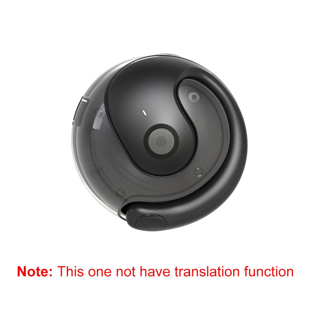 144-Language AI Translator Headphones Bluetooth 5.3 Wireless IPX7 Waterproof Real-Time Two-Way Translation for Global Business
