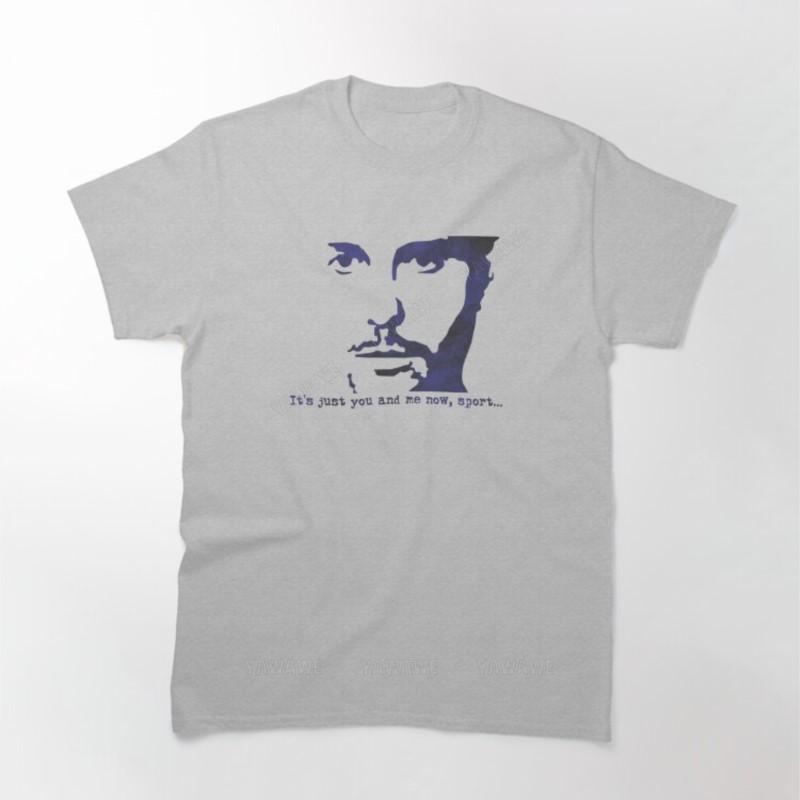 

New arrived short top Mens brand fashion tshirt Summer T shirts For Men Manhunter Hannibal William Petersen Printed T Shirt S