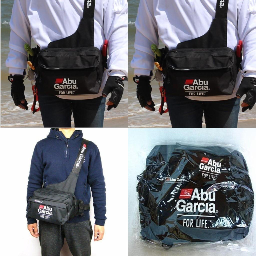 Garcia Fishing Tackle Bag Waterproof 600d Nylon Durable Outdoor Waist Bag**