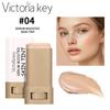 6 Farben Abdeckstift-Palette - Deckt Makel Akne Narben ab, Primer BB Cream Foundation Stick, Langanhaltendes Natürliches Finish Gesichts-Make-up für Alle Hauttypen