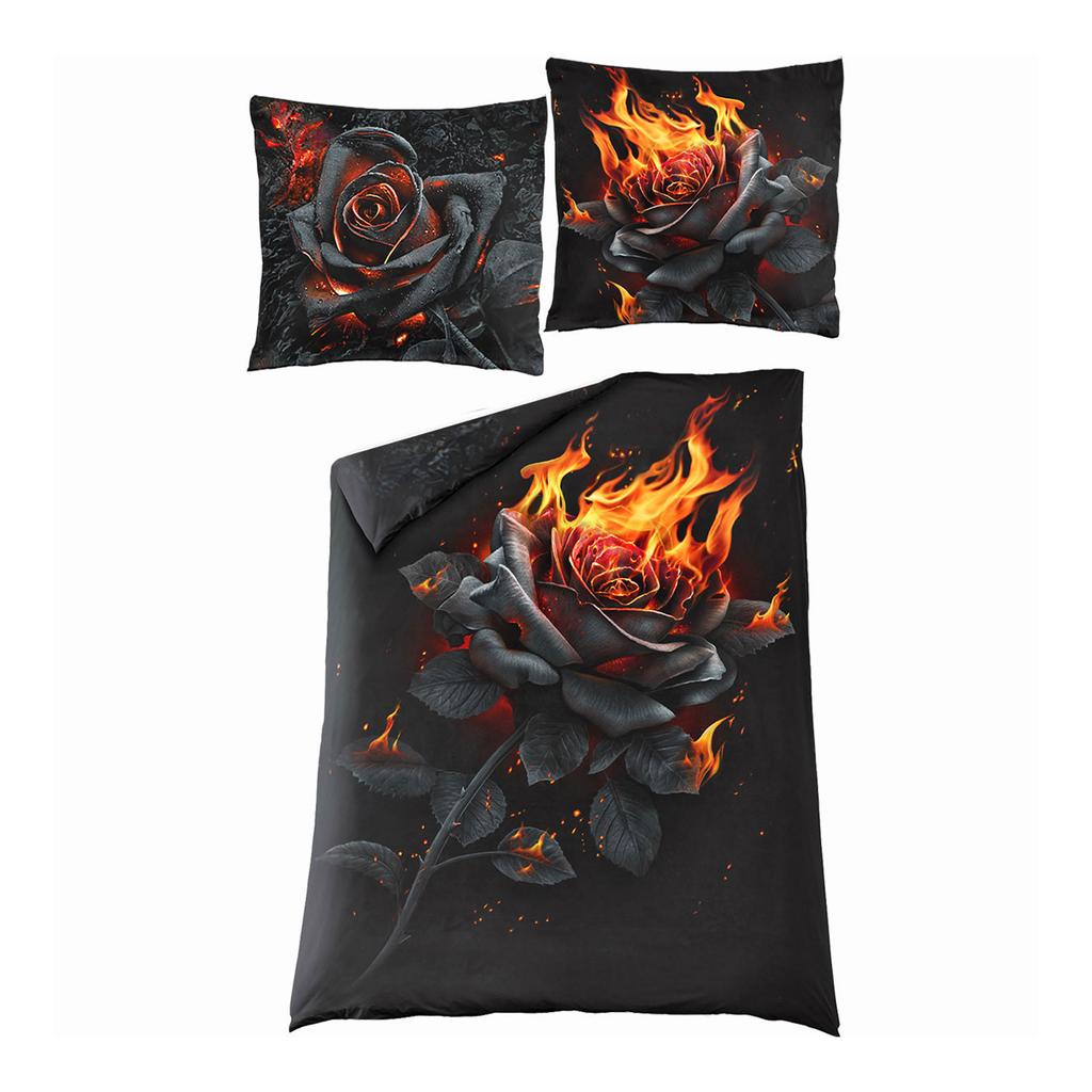 Spiral Direct Burnt Rose Duvet Cover Set