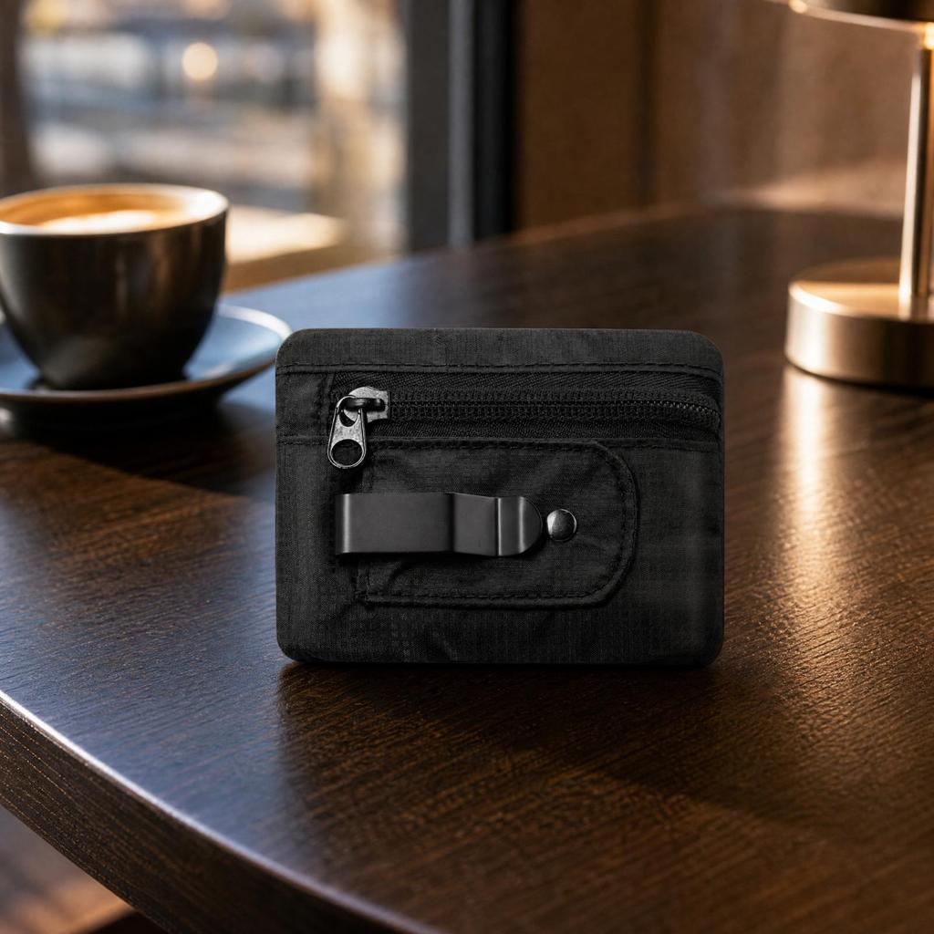 Blocking Wallet Lightweight Change Pouch for Travel, Sightseeing