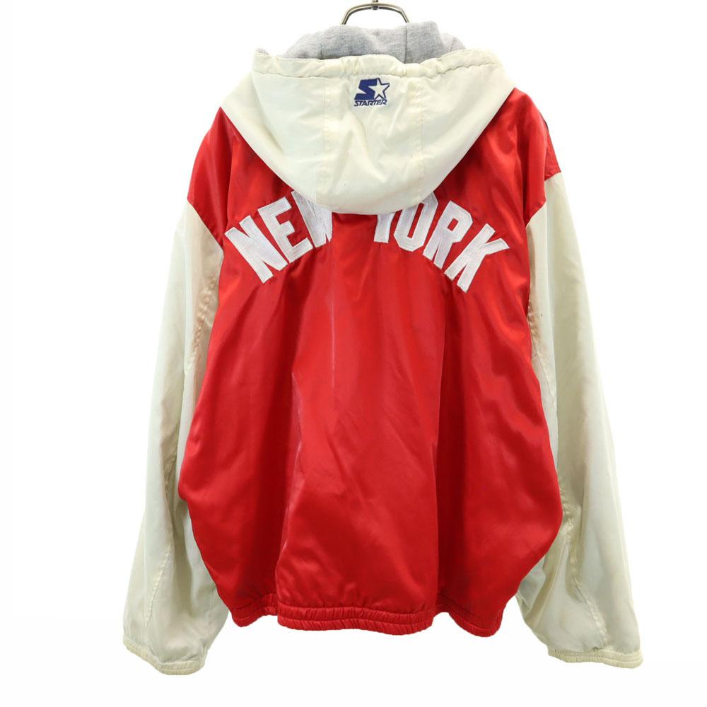 STARTER Old Long sleeve reversible Parker L Navy x gray Men's Used