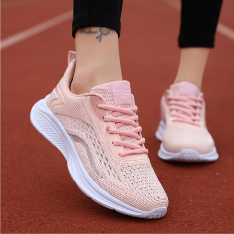 

Женская спортивная обувь Женская обувь Туристическая обувь Мягкая сетчатая подошва Легкие и удобные кроссовки 40 розовый