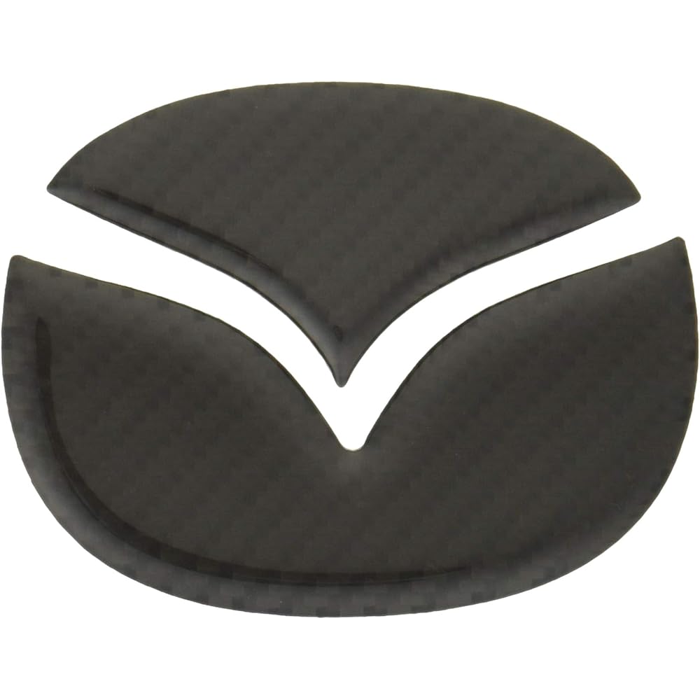Hasepro Magical Carbon NEO Rear Emblem for Mazda Demio DJ3/DJ5 Black