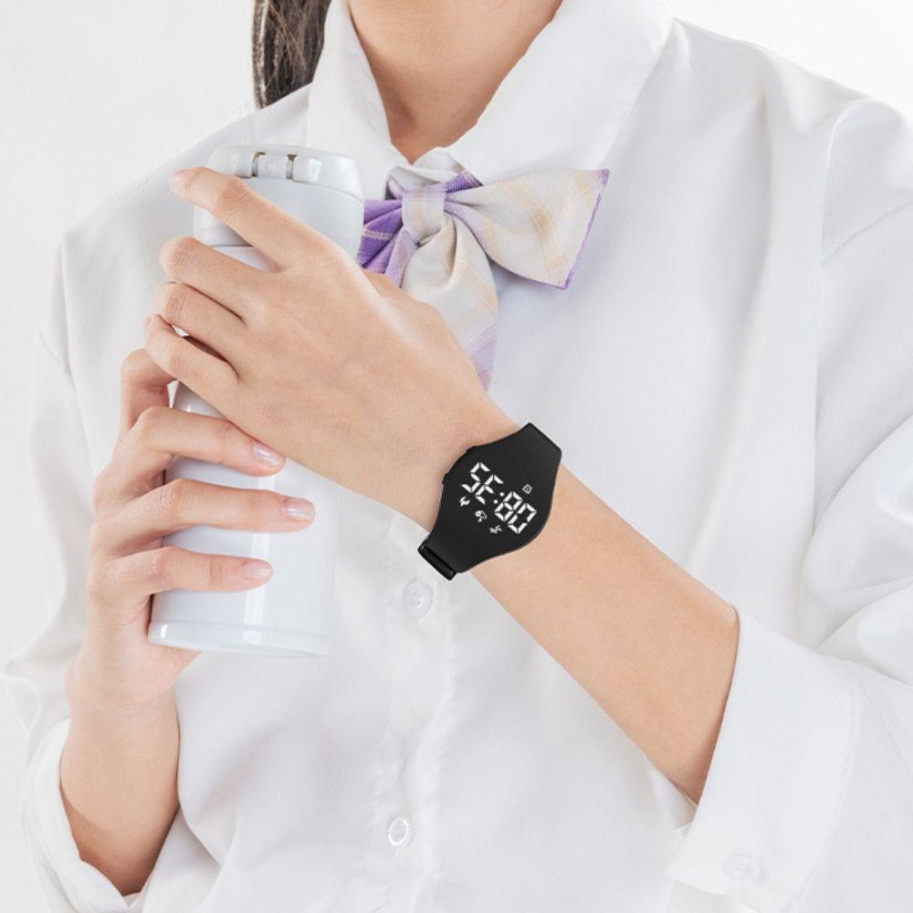 Silicone Kids Smart Wristband LED Digital Smart Silicone Wristband New LED Digital Wristband Kids