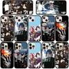 Phone Case for Samsung Galaxy S25 S24 S23 iPhone 16 15 Xiaomi Redmi Note 14 13 12 16E X 8 11 Pro Max OPPO Moto Huawei A05 A16 Anime Black Butler Cover