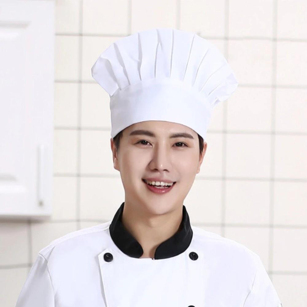 Restaurant Kitchen Cooking Adjustable Working Cap Uniform Hat Chef Hat