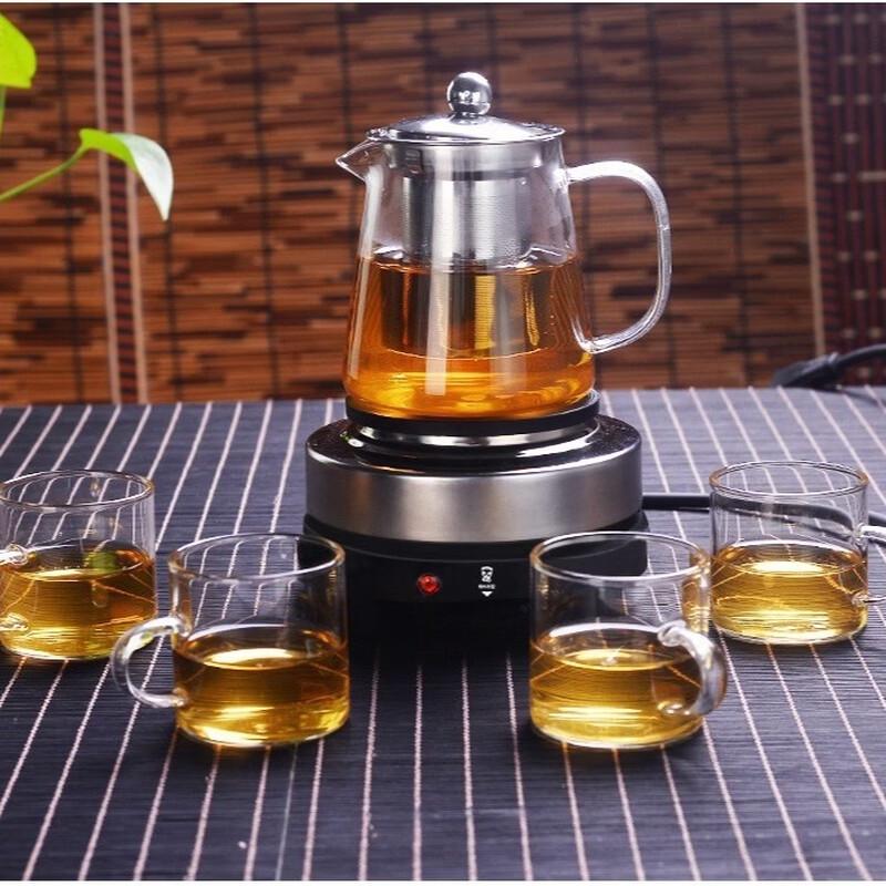Lygil Heat-Resistant High Borosilicate Glass Teapot