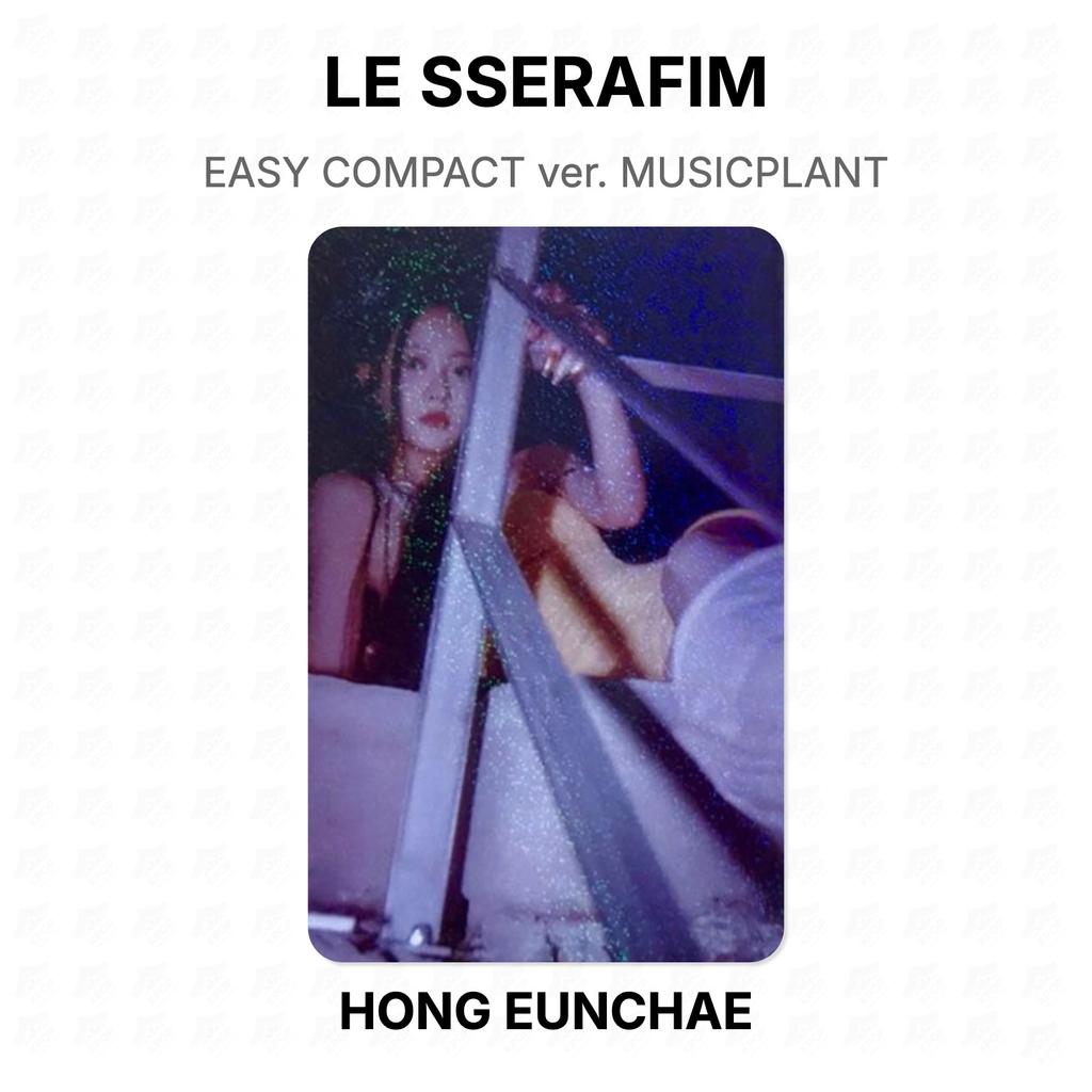 LE SSERAFIM EASY COMPACT ver. MUSICPLANT Official Photocard