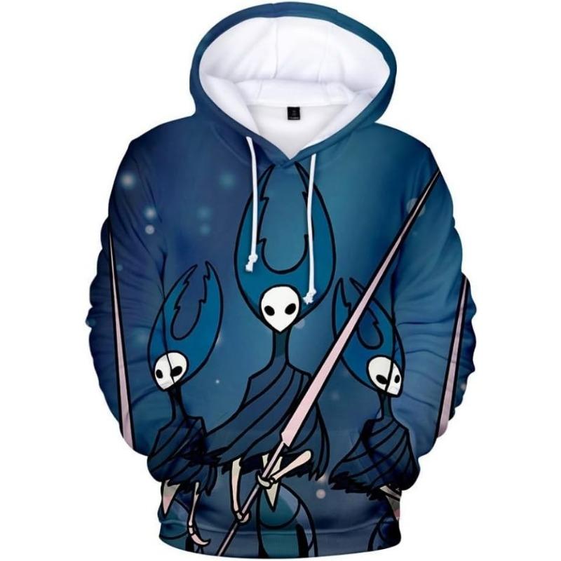 Hollow Knight Hoodies 2025 Vintage Merch Hoodie Men and Women Hip-hop Sports Pullover Sweatshirt