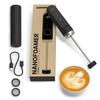 Subminimal NanoFoamer Lithium Performance Milk Frother  USB-C Rechargeable, IP4 Waterproof, Dual Speed, Stainless Steel  Premium Microfoamed Milk In