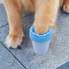 Pet Foot Wash Cup, Dog and Cat Pet Cleaning and Grooming, Automatic Foot Wash When Going Out, Pet Bath Brush