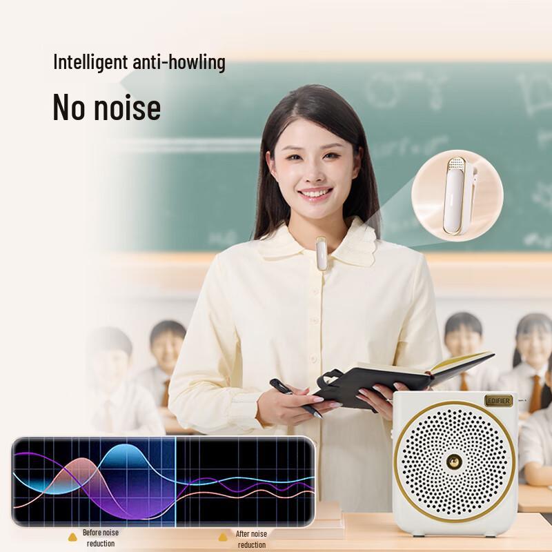 Edifier MF3 Wireless Lapel Amplifier CN Plug (adapter Included)