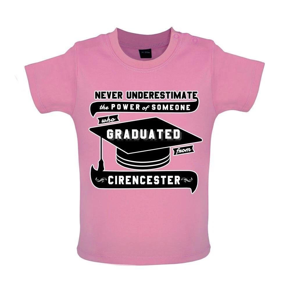 Cirencester Graduate - Baby T-Shirt / Babygrow - Student Uni University 120