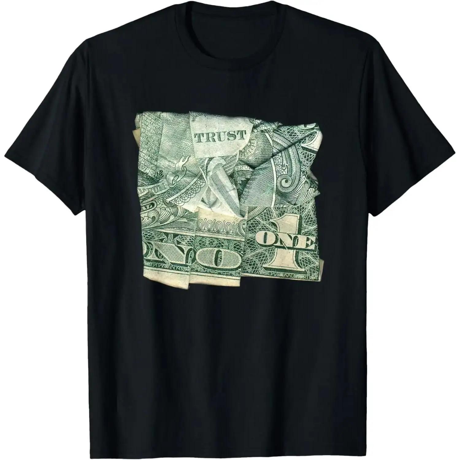 Trust No 1 - Dollar Bill Currency T-Shirt T-Shirt S