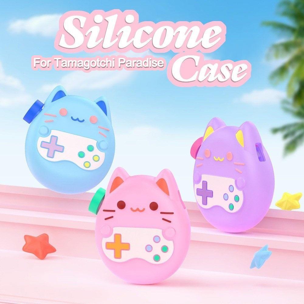 Cartoon for Tamagotchi Paradise Silicone Case Non-Slip Fall Resistant Protective Cover Ultra-Thin Game Accessories Game Parts