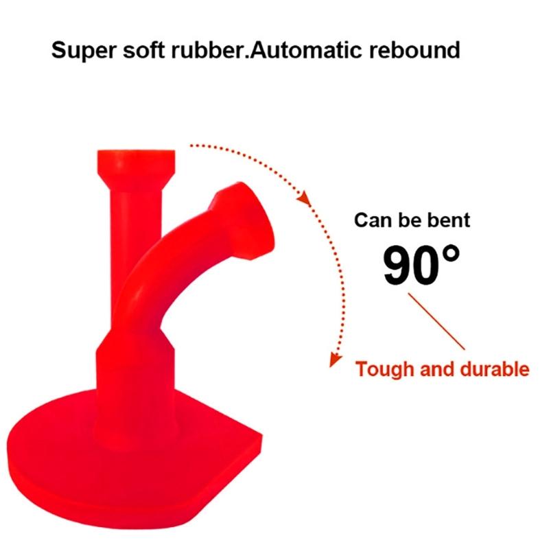 Golf Rubber Tees Golf Opening Shape Rubber Tees Driving Range Golf Tees Holder for Indoor Outdoor Backyard Home Durable