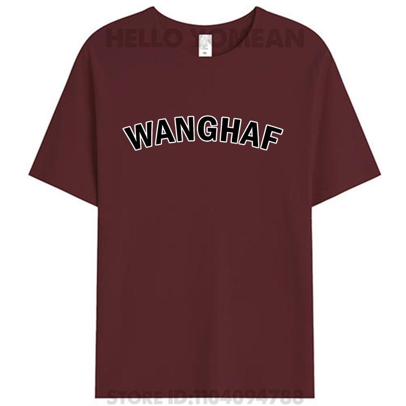 WANGHAF Meme Shirts Trendy Minimalist Streetwear Graphic 100% Cotton Tee Women Men's T-Shirt