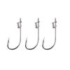 Single Hook Fishing Fixed Hooks Carbon Steel Barbed Fishhook Live Shrimp Fishing Hooks  Live Bait