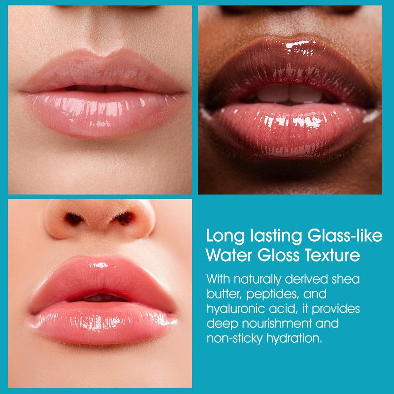 Lip Plumping Cream: Moisturizing Lip Essence & Micro-needle Oil Set for Glassy Lips