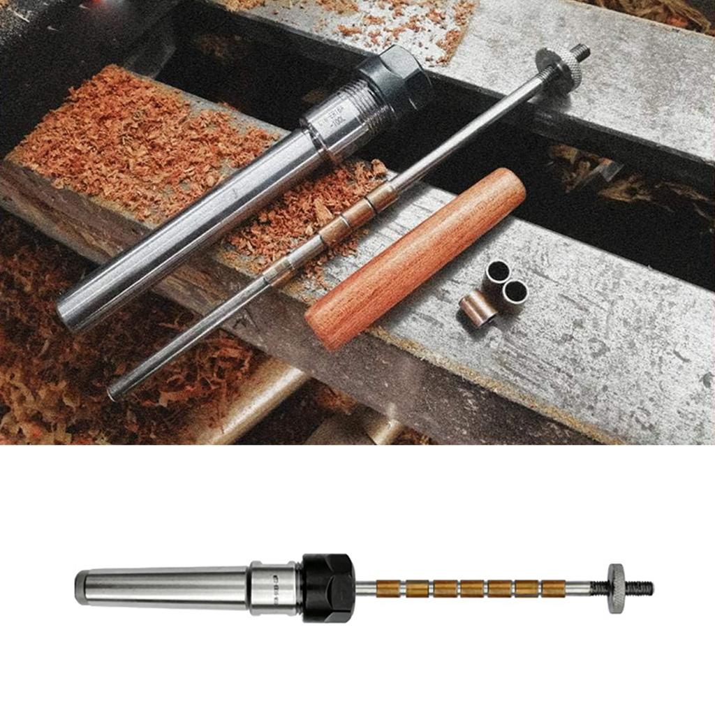 Top Lathe Machine Revolving Centre Wood Turning Ballpoint Pen Mandrel Taper Shank Woodworking Lathe Accessories