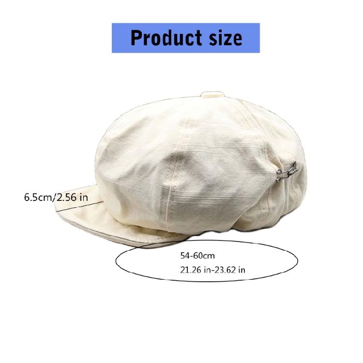 Trendy Berets Japanese Style Unisex Headwear Accessory for Women Men Cabbie Hat for Halloween Cosplay Party Outfit