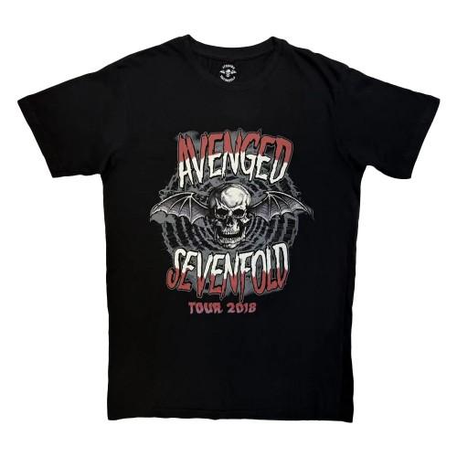 Avenged Sevenfold Unisex Adult Tour Â´18 T-Shirt